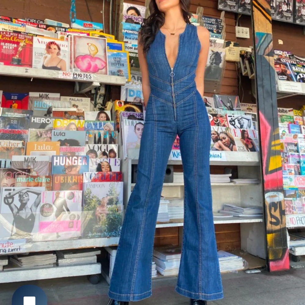 NWT revice heart cutout jumpsuit